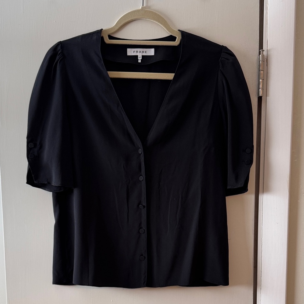 Frame 100% Silk Top